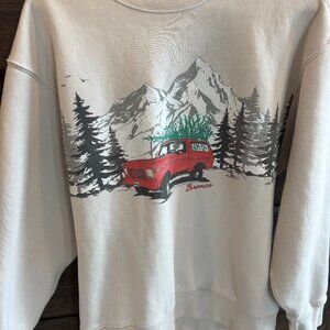 Hollister Oversized Mock-Neck Sweatshirt